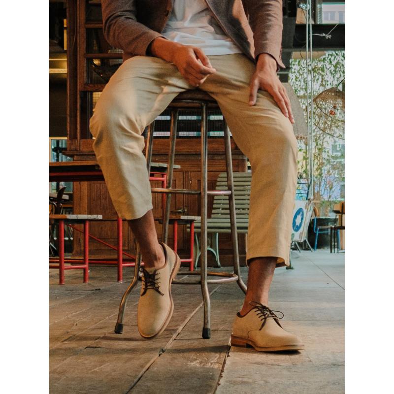 WOLF NEW DERBY - SUEDE - CHAMOIS
